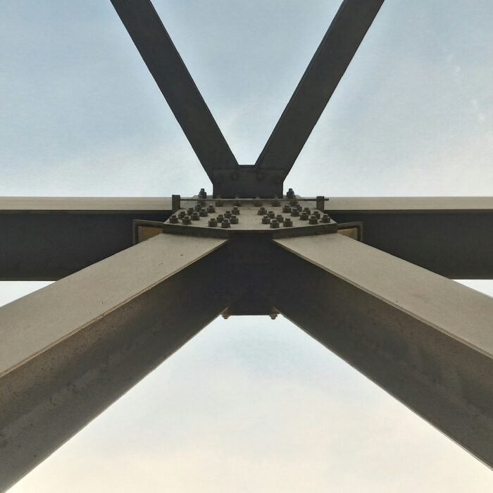 steel beam installation