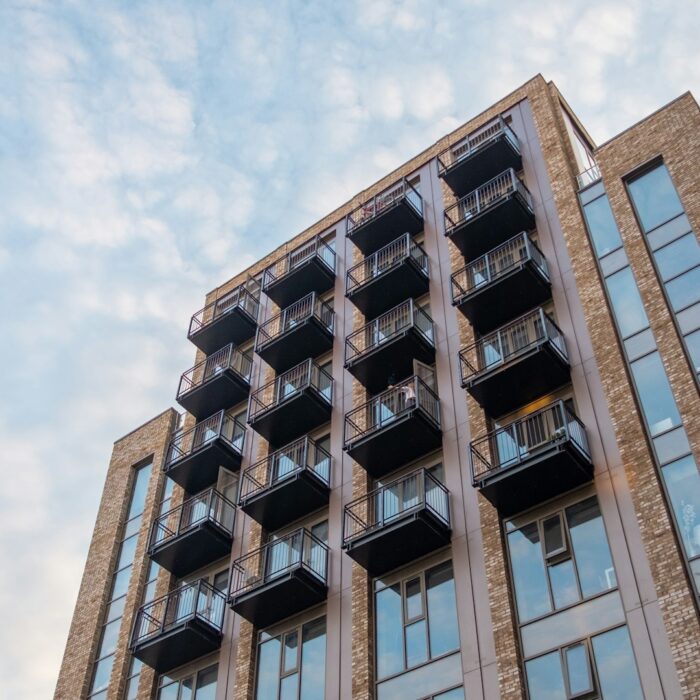 steel balcony fabrication services in liverpool provided by meadows engineering