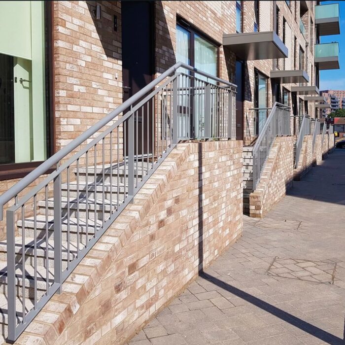 steel balustrade fabrication services in Liverpool by meadows engineering